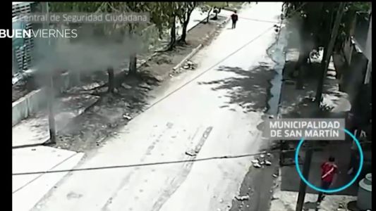 Apareció Kevin en una plaza