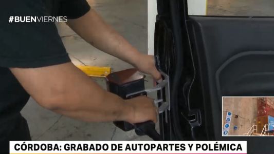 En Córdoba ya no es obligatorio el grabado de autopartes y empresa amenaza con despidos