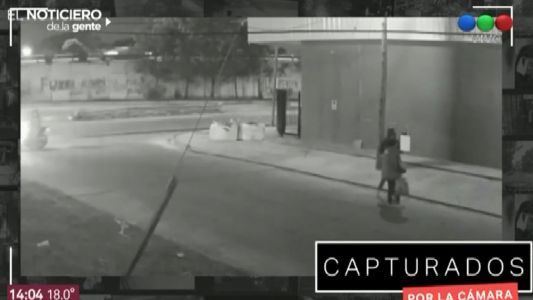 Brutal ataque de motochorros