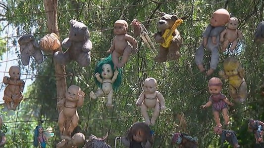 El hombre que vive en una isla de Mèxico con 2.000 muñecas