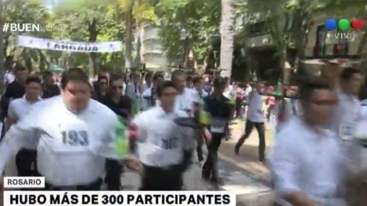 Rosario: más de 300 participantes en la carrera de los mozos