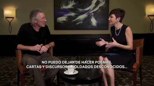 Roger Waters, a solas con Telefe Noticias: "Sería imposible no entender a las madres de Malvinas"