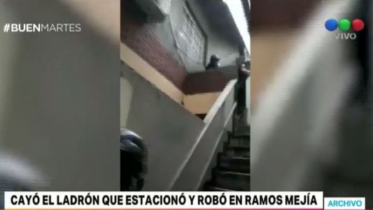 Detuvieron al ladrón que fue a robar con su auto