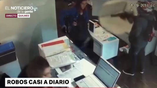 Cuatro robos, el mismo motochorro: "Casquito", el tormento de los comercios de Quilmes
