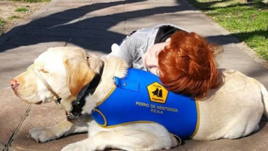 Tiene ocho años, padece autismo y le prohibieron entrar con su perro guía a un restaurante