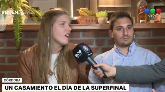Se casan el día de la Superfinal