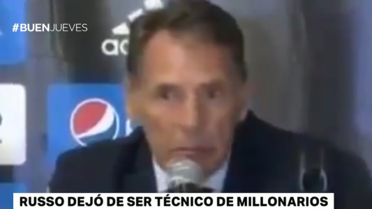 Russo dejó de ser técnico de Millonarios