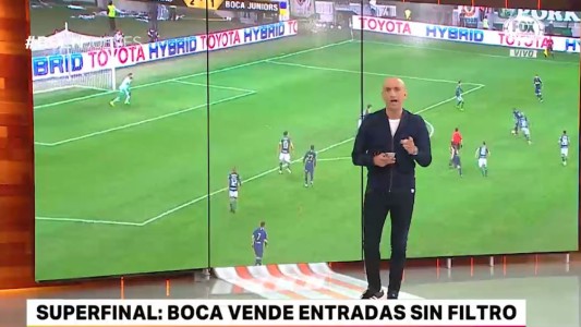 Superfinal: Boca ya vende entradas online