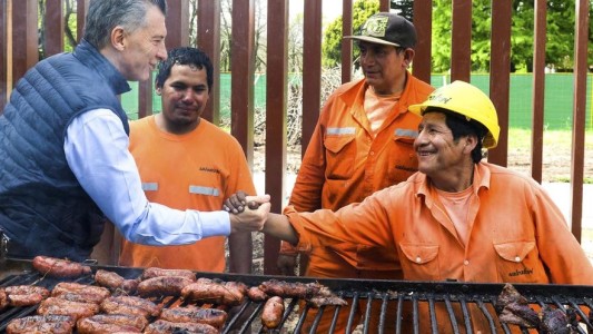 Se juega hoy la "Superfinal" de asado de obra, con la presencia de Macri
