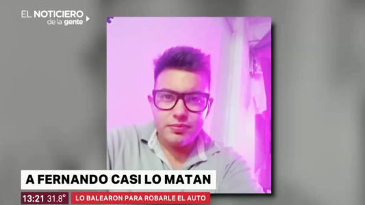 La asombrosa recuperación del joven baleado en la puerta de su casa de La Matanza