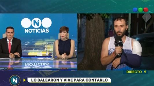 Lo asaltaron, le pegaron cuatro balazos y sobrevivió
