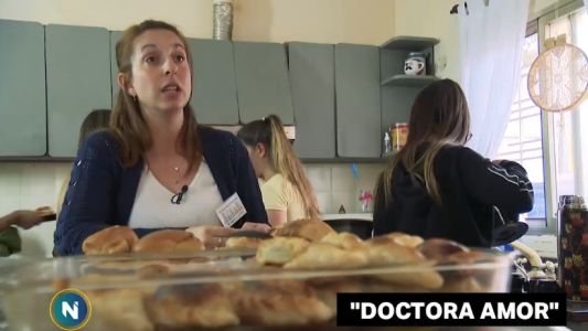 "Doctora Amor": solidaridad en el Hospital Gandulfo