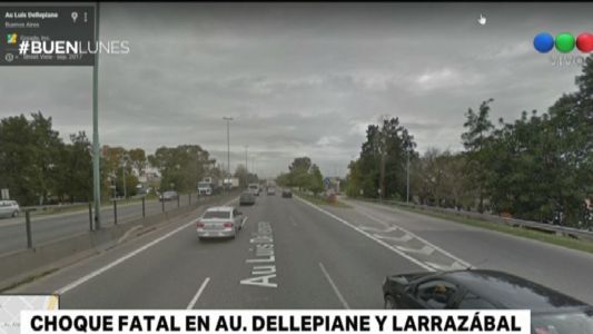 Choque en la Au. Dellepiane: murió un hombre de 33 años