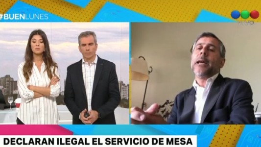 Declaran ilegal el servicio de mesa