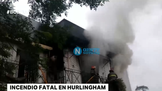 Incendio fatal en Hurlingham