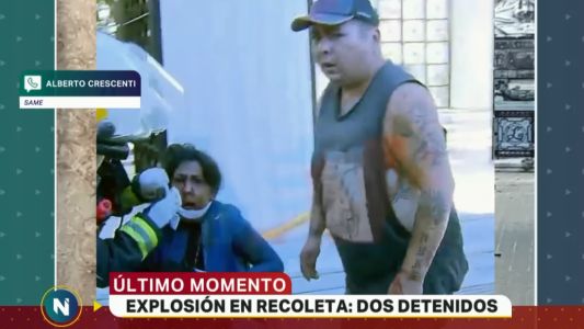 Explosión en el cementerio de la Recoleta: una mujer herida