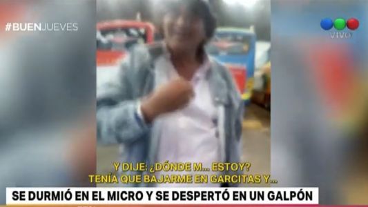 Sueño pesado: se durmió en el micro y se despertó en la ciudad de donde había partido
