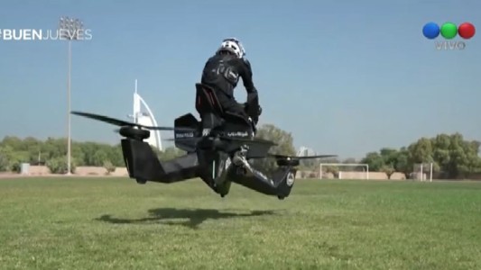 La policía de Dubai, en motos voladoras