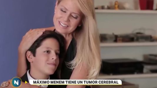 El hijo de Carlos Menem y Cecilia Bolocco será operado de un tumor cerebral