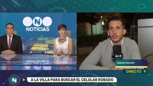 Lo asaltaron y la Policía lo llevó a una villa para buscar el celular robado