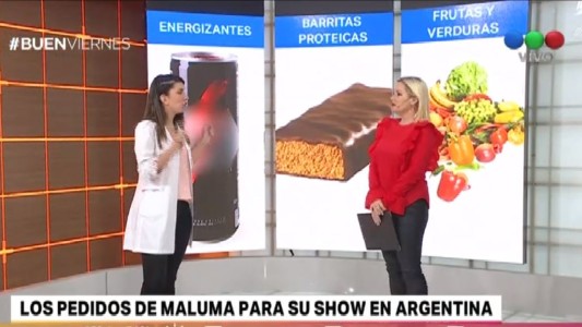 ¿Qué pidió Maluma para su show en Argentina?