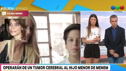 Zulemita acompañará a su padre a Chile