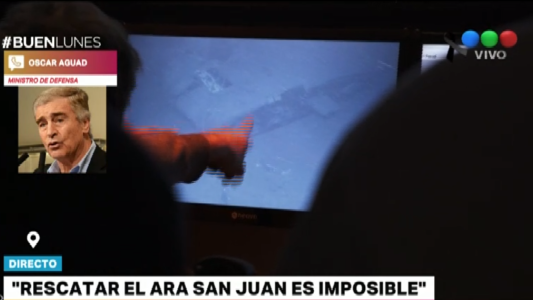 Aguad sobre el rescate del ARA San Juan: "La operación, desde el punto de vista tecnológico, es imposible"