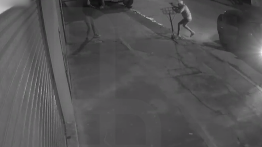 Video: una policía se enfrentó a tiros con un ladrón en Lanús