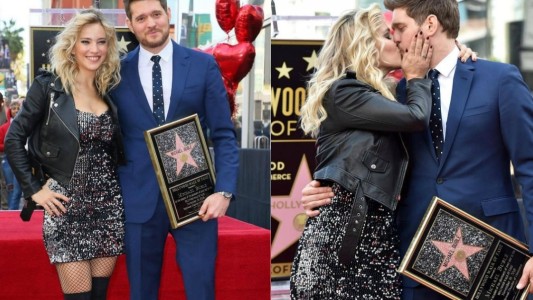 La conmovedora dedicatoria de Michael Bublé a Luisana Lopilato en Hollywood