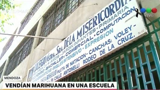 Alumnos vendían marihuana en un colegio de Mendoza