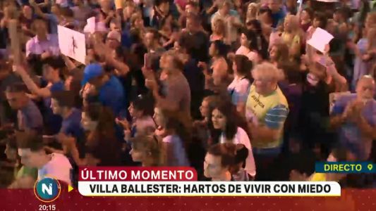Villa Ballester: otra marcha para pedir seguridad