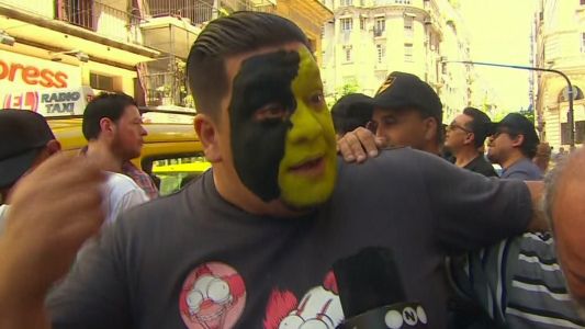 "Que la AFA sea más patriota": taxistas repudiaron el acuerdo con Uber