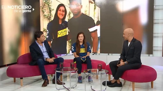 La pasión de Rocío tuvo premio: "Me enteré que comían un asado en lo de Tevez y fui"