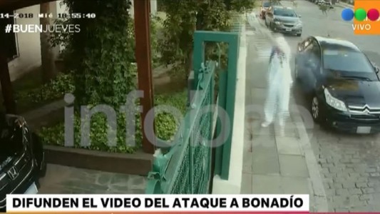 Difunden el video del ataque a Bonadio