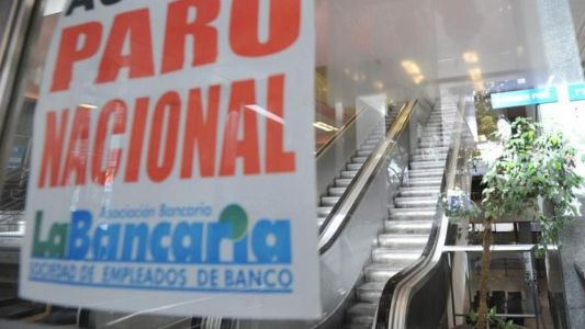 Mañana habrá paro bancario