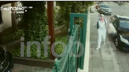 Video: así tiraron la bomba en la casa del juez Bonadio