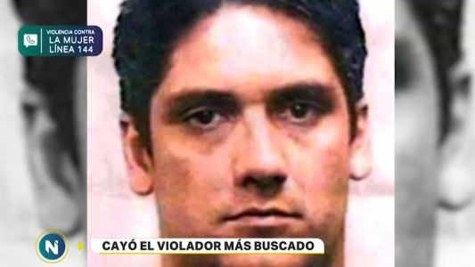 Cayó el violador serial más buscado del país