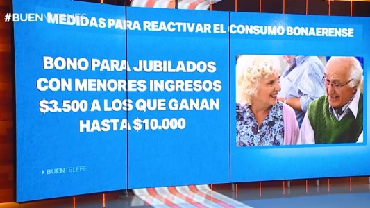 Algunos jubilados bonaerenses cobrarán bono de fin de año