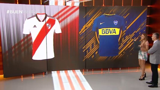 Superfinal River-Boca: el origen de las camisetas