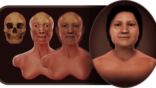 Le ponen cara a una mujer que vivió hace 1600 años