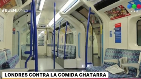 Londres prohíbe la publicidad de comida chatarra en toda su red de transporte
