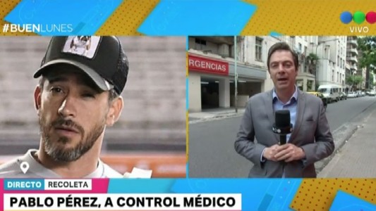 Pablo Pérez, a control médico