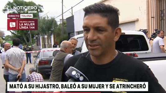 "Me dijo que tenían una relación enfermiza": mató a su hijastro, baleó a su ex y se atrincheró
