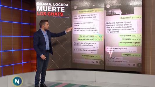 “Se me salió la cadena”: los chats que envió el hombre que asesinó a su hijastro en Tolosa