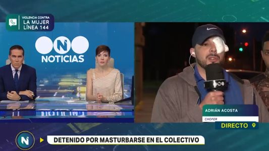 El chofer que asistió a una pasajera acosada en el colectivo: “Fue una situación muy fea”
