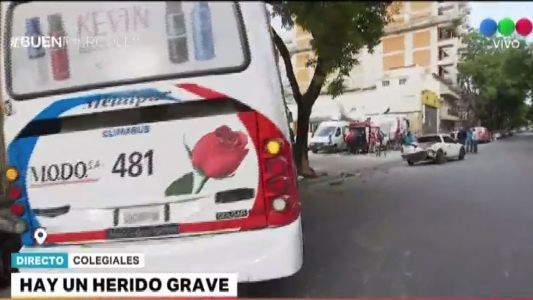 Choque en Chacarita: dos heridos, uno en grave estado