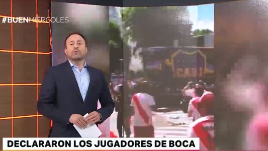 Declararon los jugadores de Boca