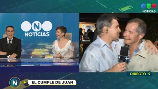 Juan Carr cumple años y pide regalos para los demás