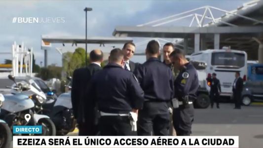Ezeiza, único acceso aéreo a la Ciudad