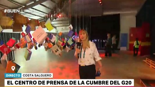 Un recorrido por el Centro de Prensa del G20